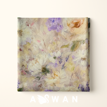 ROSEYUM 100% PURE ITALIAN METALLIC JACQUARD MATFI (مطفي)