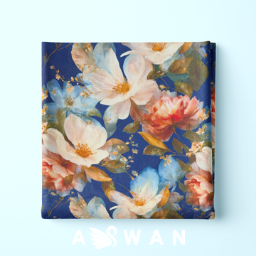 MAGNOLIA 100% PURE ITALIAN METALLIC JACQUARD MATFI (مطفي)