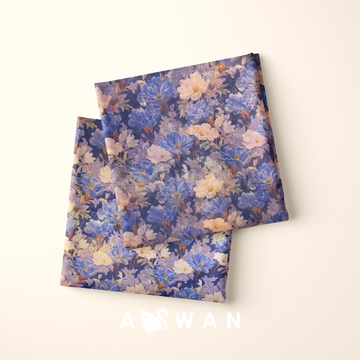 DELILAH METALLIC SILK + METALLIC CHIFFON SET