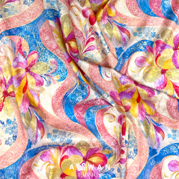 FIAMMA METALLIC JACQUARD SILK