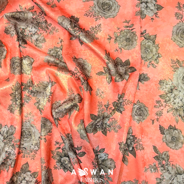 ALICIA METALLIC JACQUARD SILK