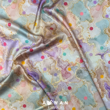 LYNNAE 3D METALLIC SILK