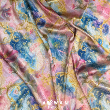 ZAFLUNE 3D METALLIC SILK