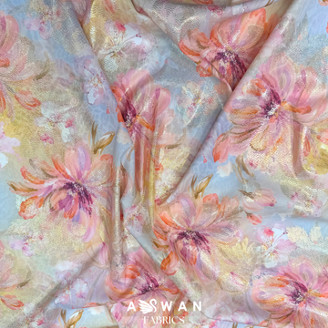 SIOBHA AMORA SILK WITH ZARI