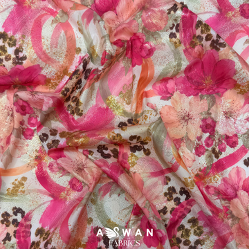 FIORZA AMORA SILK WITH ZARI