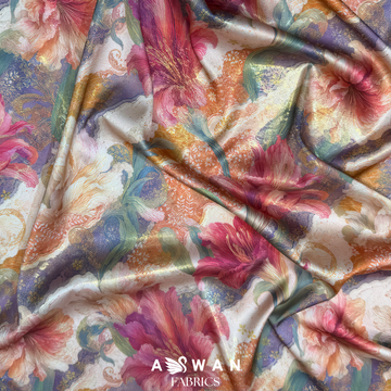 ELYVINA 3D METALLIC SILK