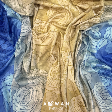 RIVIERA OMBRE JACQUARD SILK