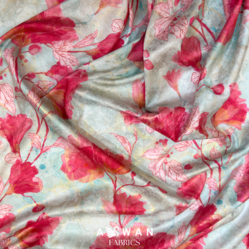 LIZZIE METALLIC JACQUARD SILK