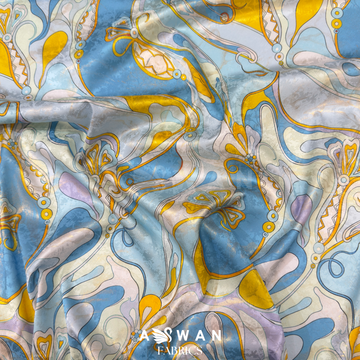 KOVIZI METALLIC JAQUARD SILK
