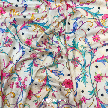 ESPLORA METALLIC JACQUARD SILK