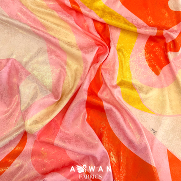 BONNIE METALLIC JACQUARD SILK