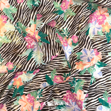 ELVIRA METALLIC JACQUARD SILK