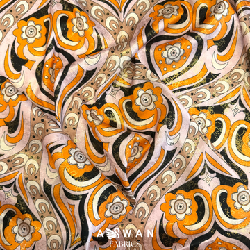 AVRO METALLIC JACQUARD SILK