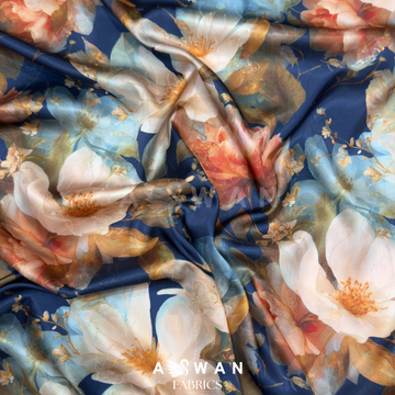 MAGNOLIA METALLIC JACQUARD SILK WITH ZARI
