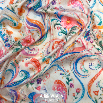 RAMAIAH METALLIC JACQUARD SILK