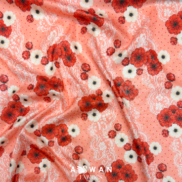 ISAAC METALLIC JACQUARD SILK