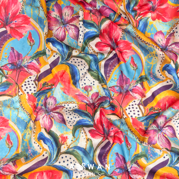 ARMINI METALLIC JACQUARD SILK