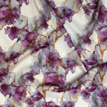 ELUMBO CREPE METALLIC SILK (حرير مطفي)