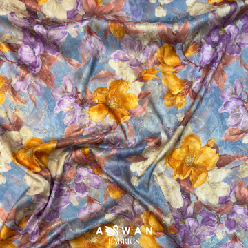 AURIC METALLIC JACQUARD SILK