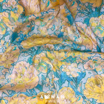 DUHA JACQUARD SILK