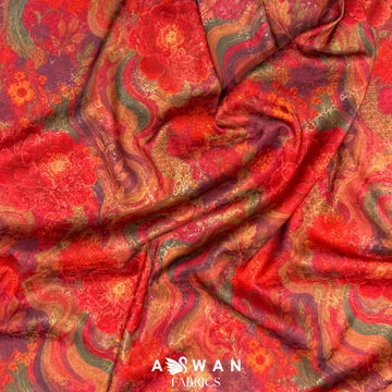 AFSANA METALLIC JACQUARD SILK