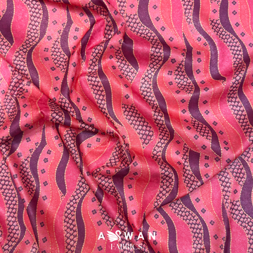 KIVORA METALLIC JACQUARD SILK