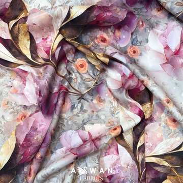 LUIZA JACQUARD SILK