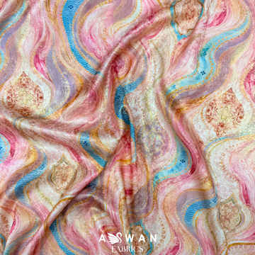 MARIANE 3D METALLIC SILK