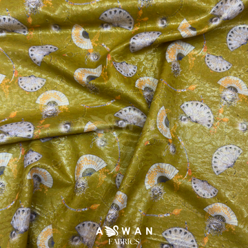 ZAREFE COTTON BROCADE ZARI
