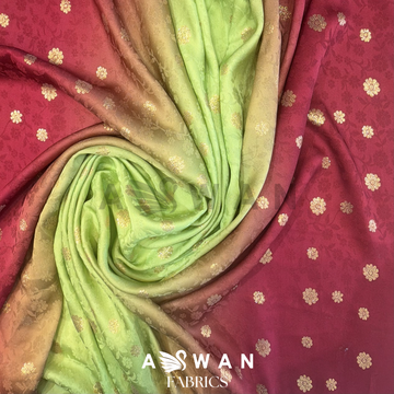 RANI OMBRE JACQUARD ZARI PURE SILK